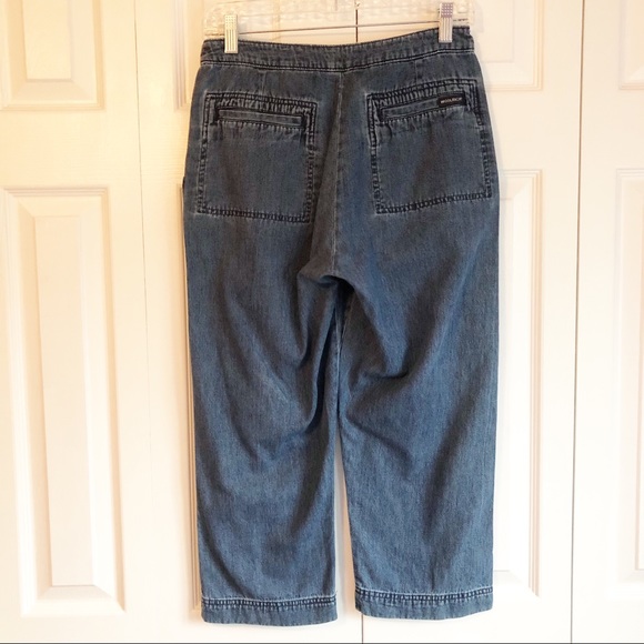 Woolrich Medium Wash Blue Denim Jean Capris Size 4 - Picture 11 of 14
